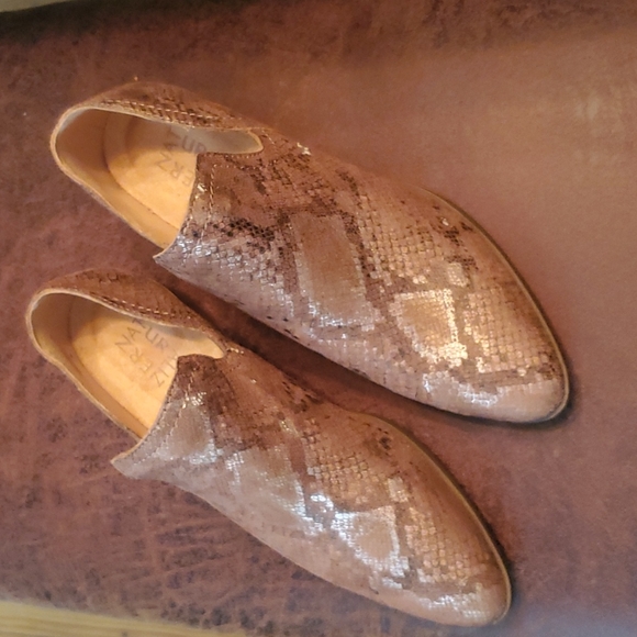 Naturalizer Belinda Leather Booties in Brown Snake - Picture 3 of 10